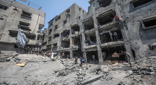 Gazze'de can kaybı 56 bin 531'e yükseldi
